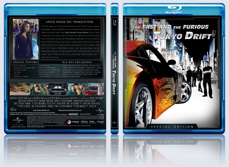 The Fast and the Furious: Tokyo Drift box cover