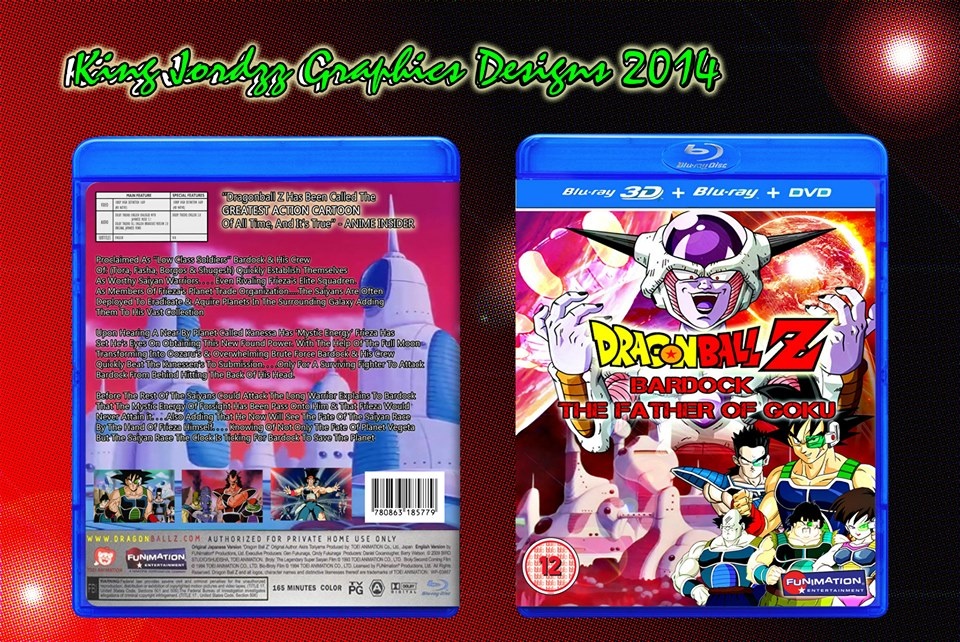 Dragonball Z: Bardock The Father Of Goku box cover