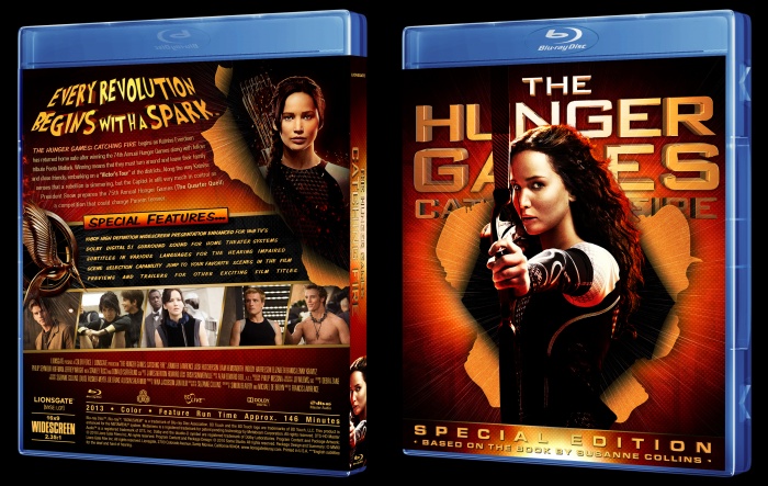 The Hunger Games: Catching Fire box art cover