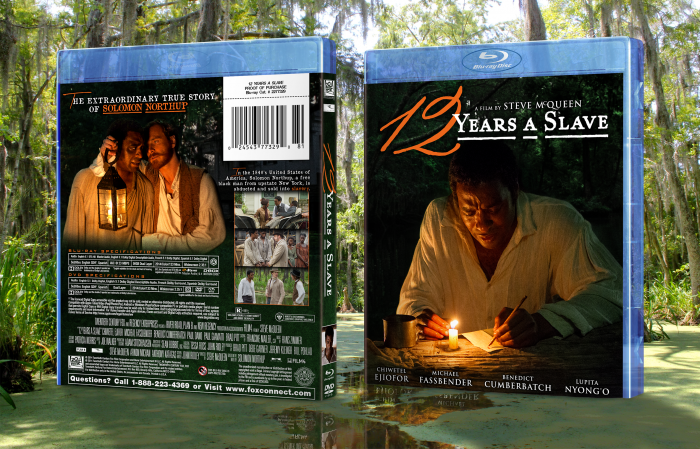 12 Years a Slave box art cover