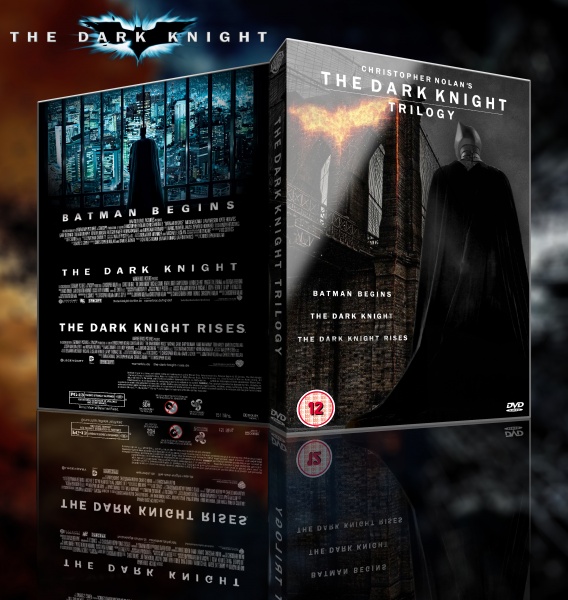 The Dark Knight Trilogy box art cover