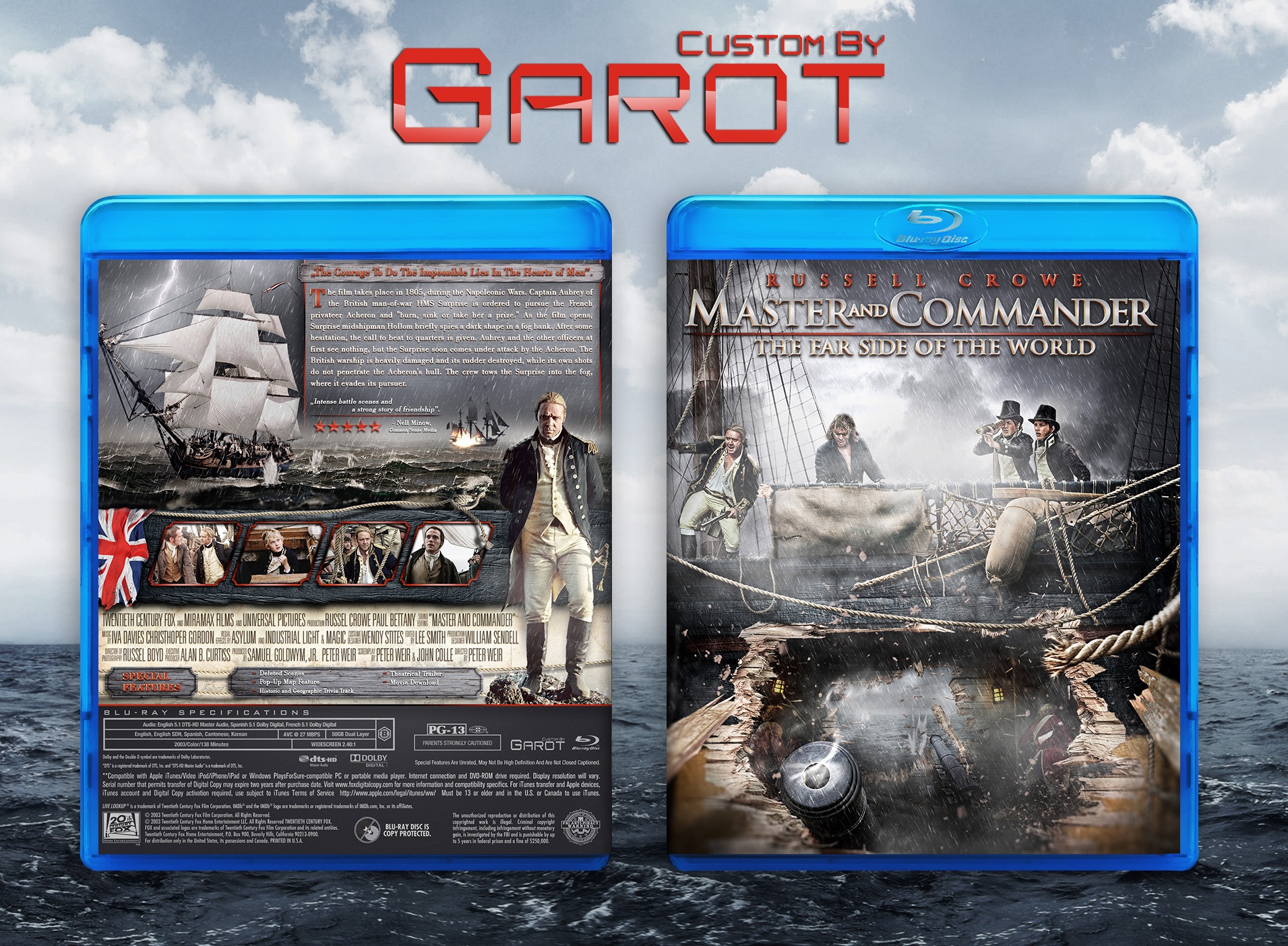 Master and Commander box cover