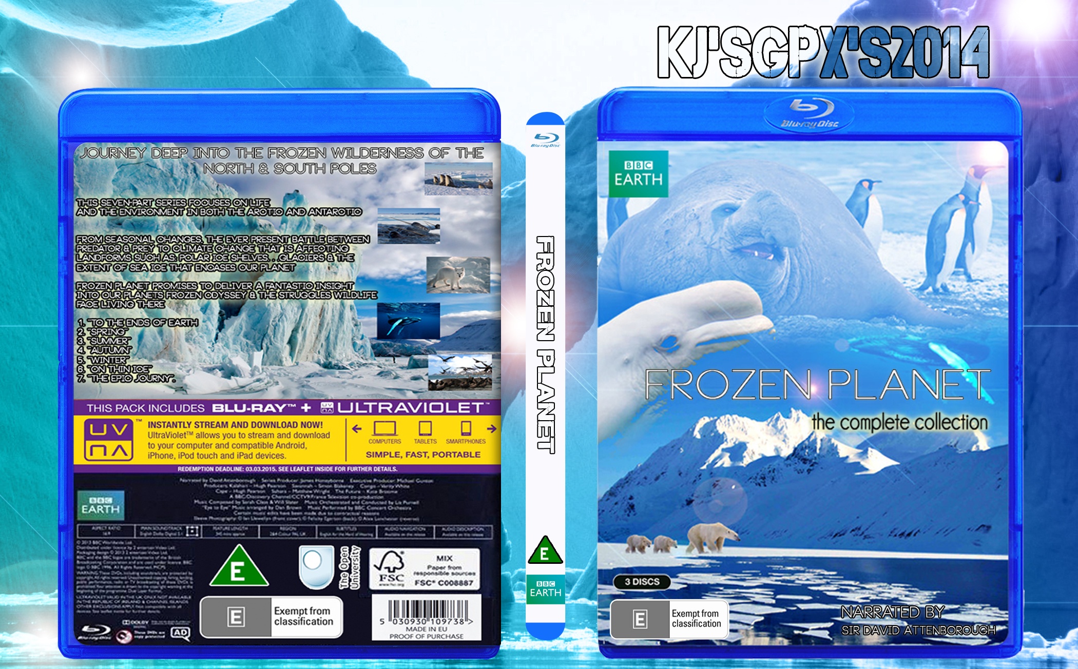 BBC: Frozen Planet box cover