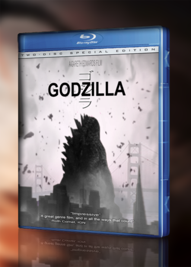 Godzilla box cover
