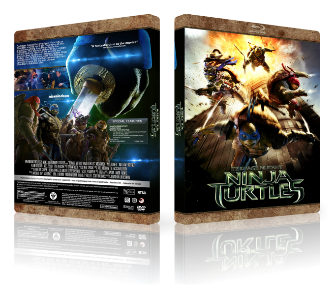 Teenage Mutant Ninja Turtles box art cover