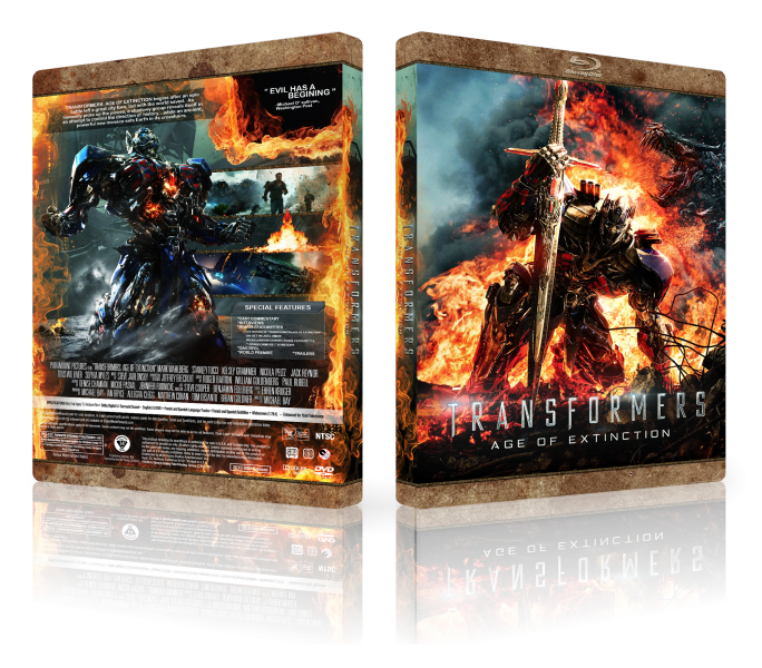 Transformers Age of Extinction box art cover