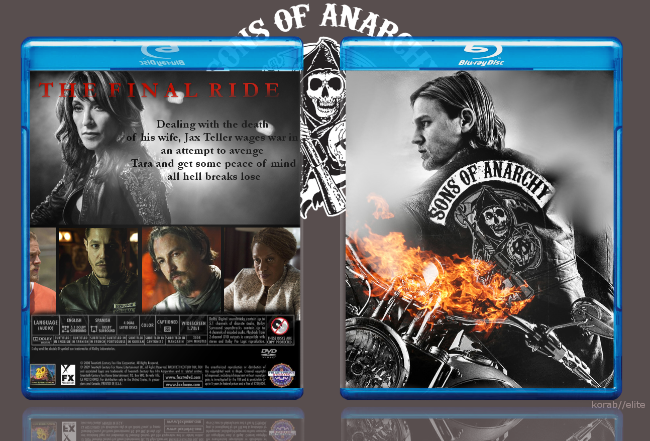 Sons Of Anarchy S7 box cover