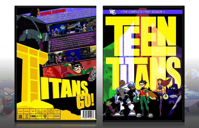 Teen Titans box art cover