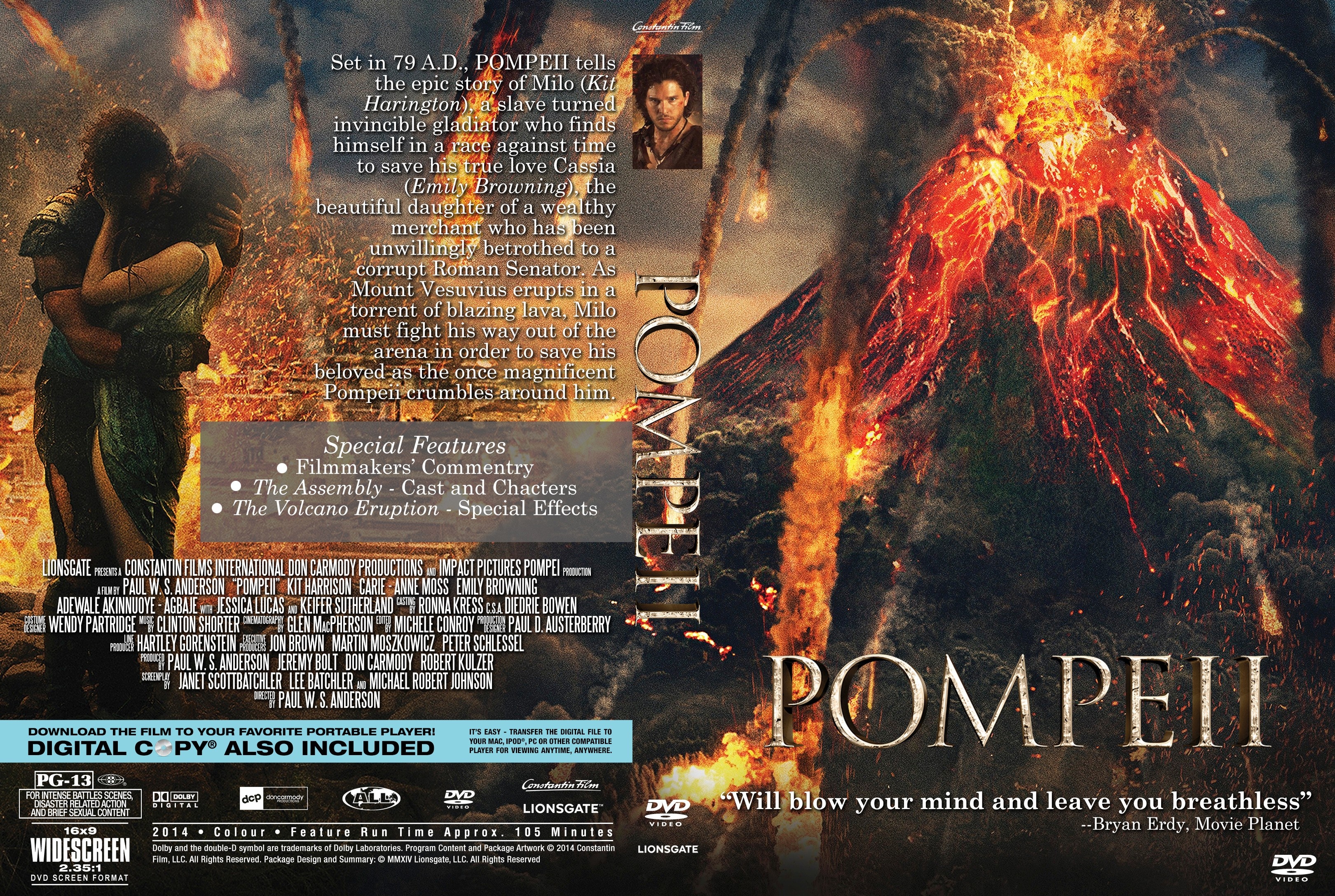 Pompeii box cover