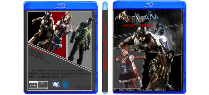 Batman: Arkham Raider (Fake Movie) box art cover
