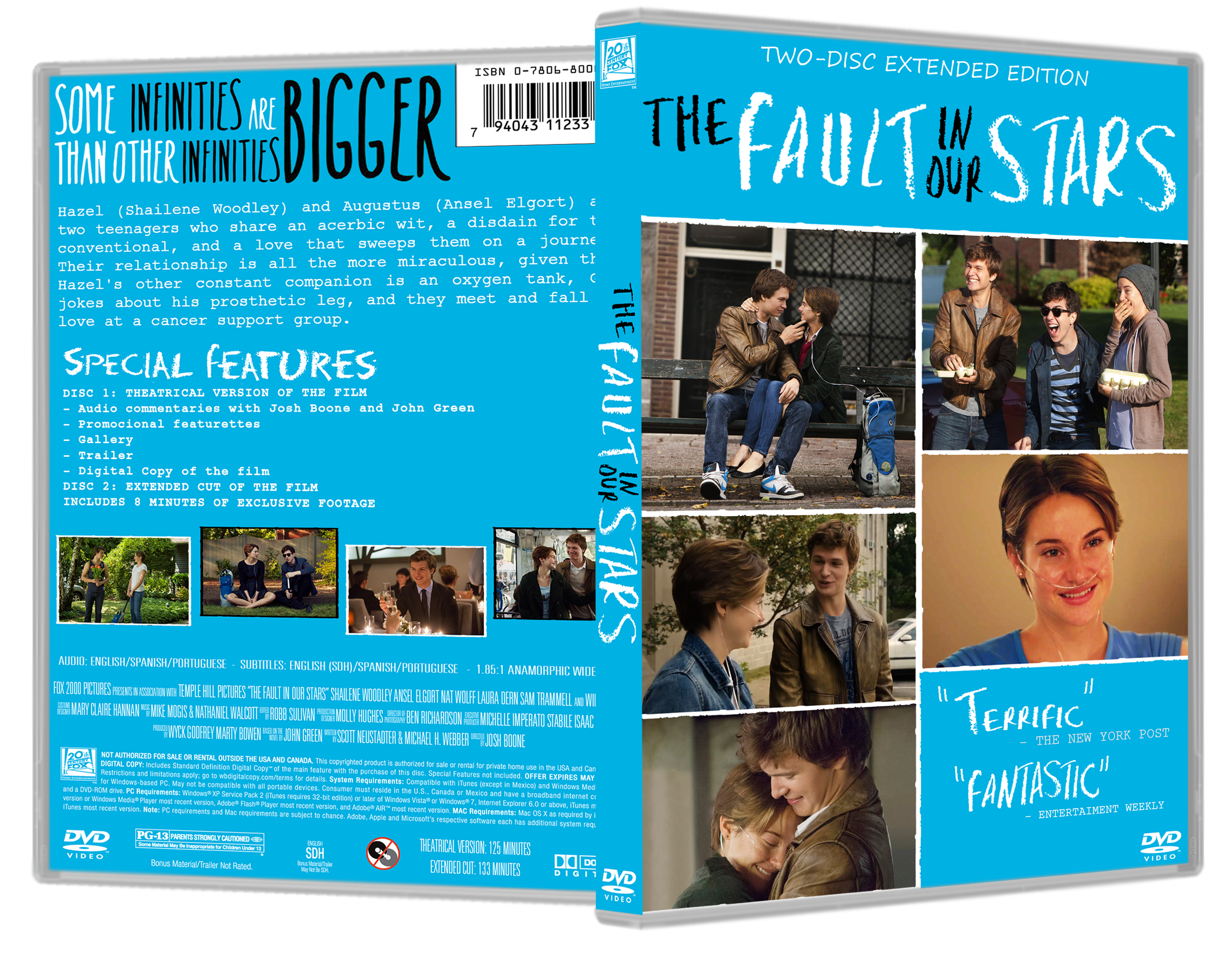 The Fault in Our Stars box cover