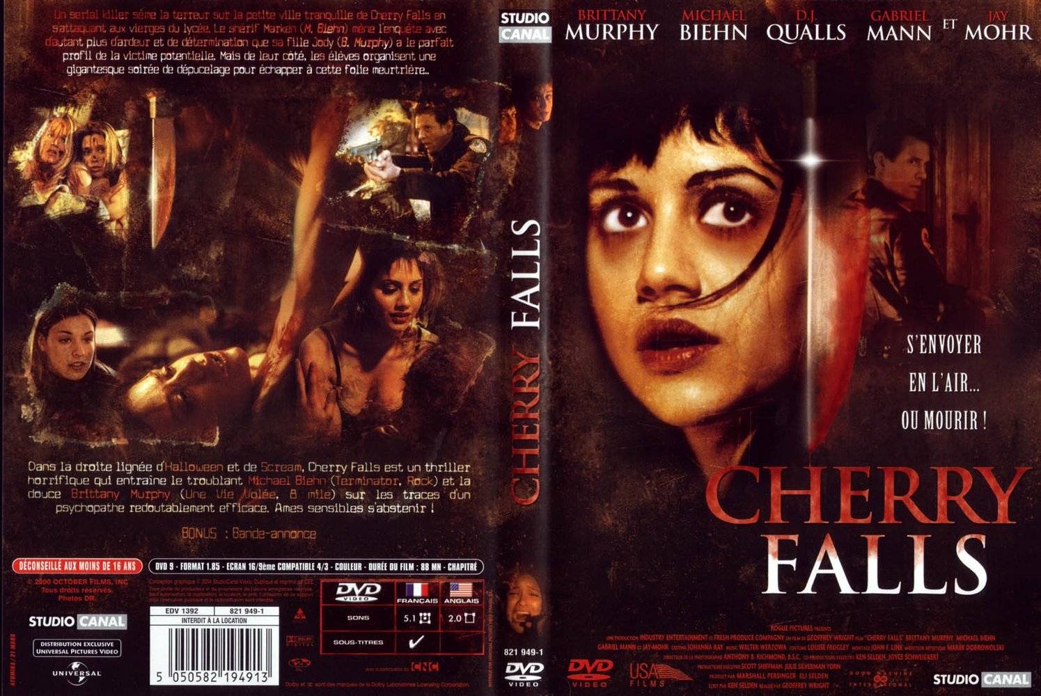 Cherry Falls box cover