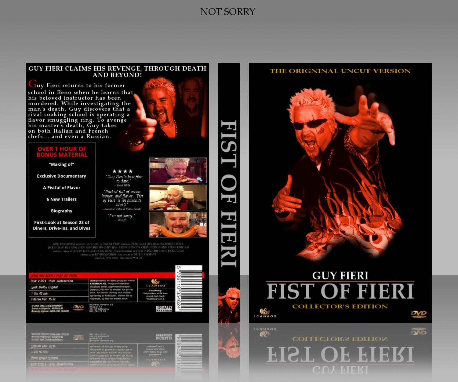Fist of Fieri: Collector's Edition box cover