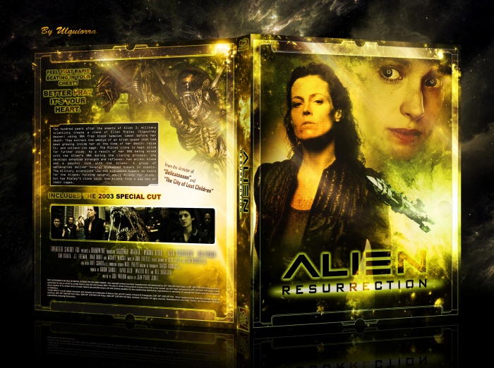 Alien Resurrection box art cover