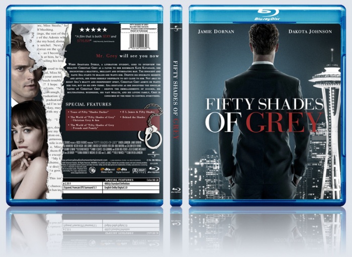 Fifty Shades of Grey box art cover