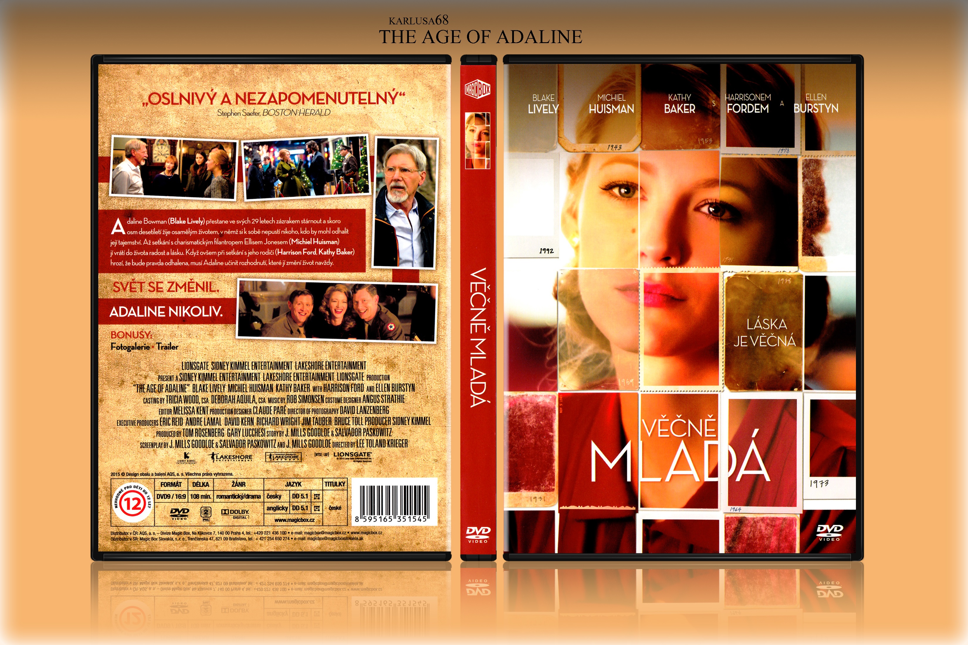 The age of adaline box cover