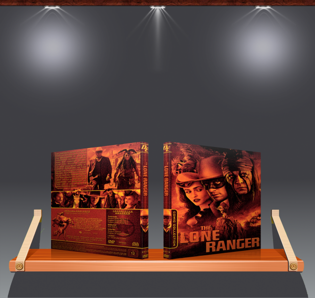 The Lone Ranger box art cover