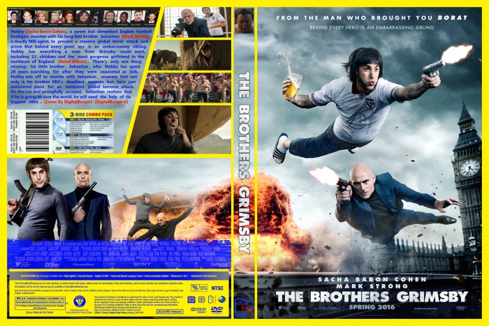 The Brothers Grimsby 2016 box art cover