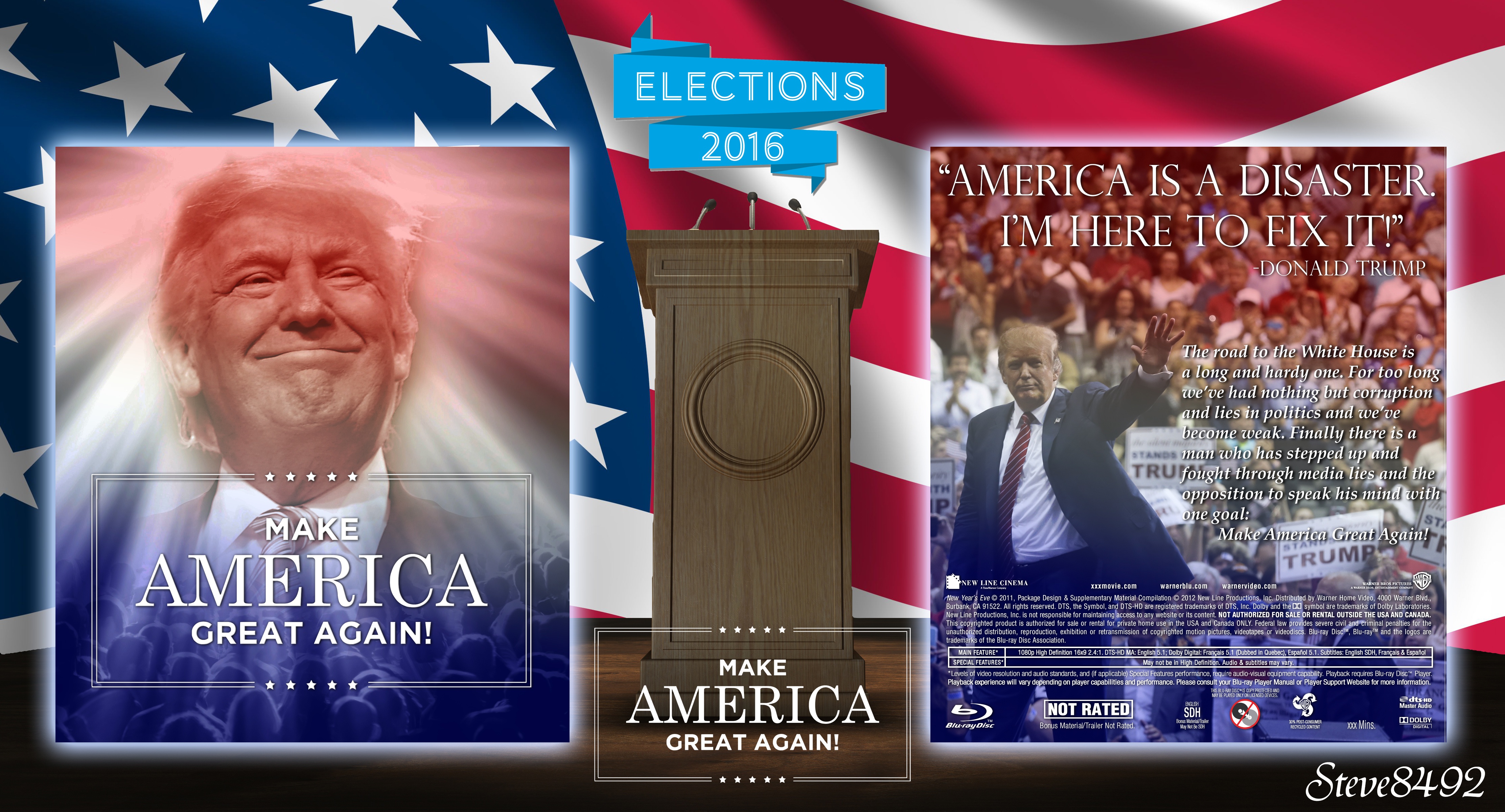 Make America Great Again! box cover