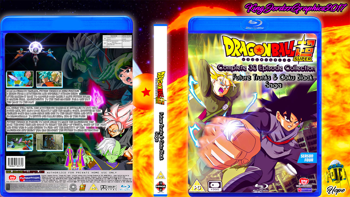 Dragon Ball Super: Future Trunks & Goku Black box cover