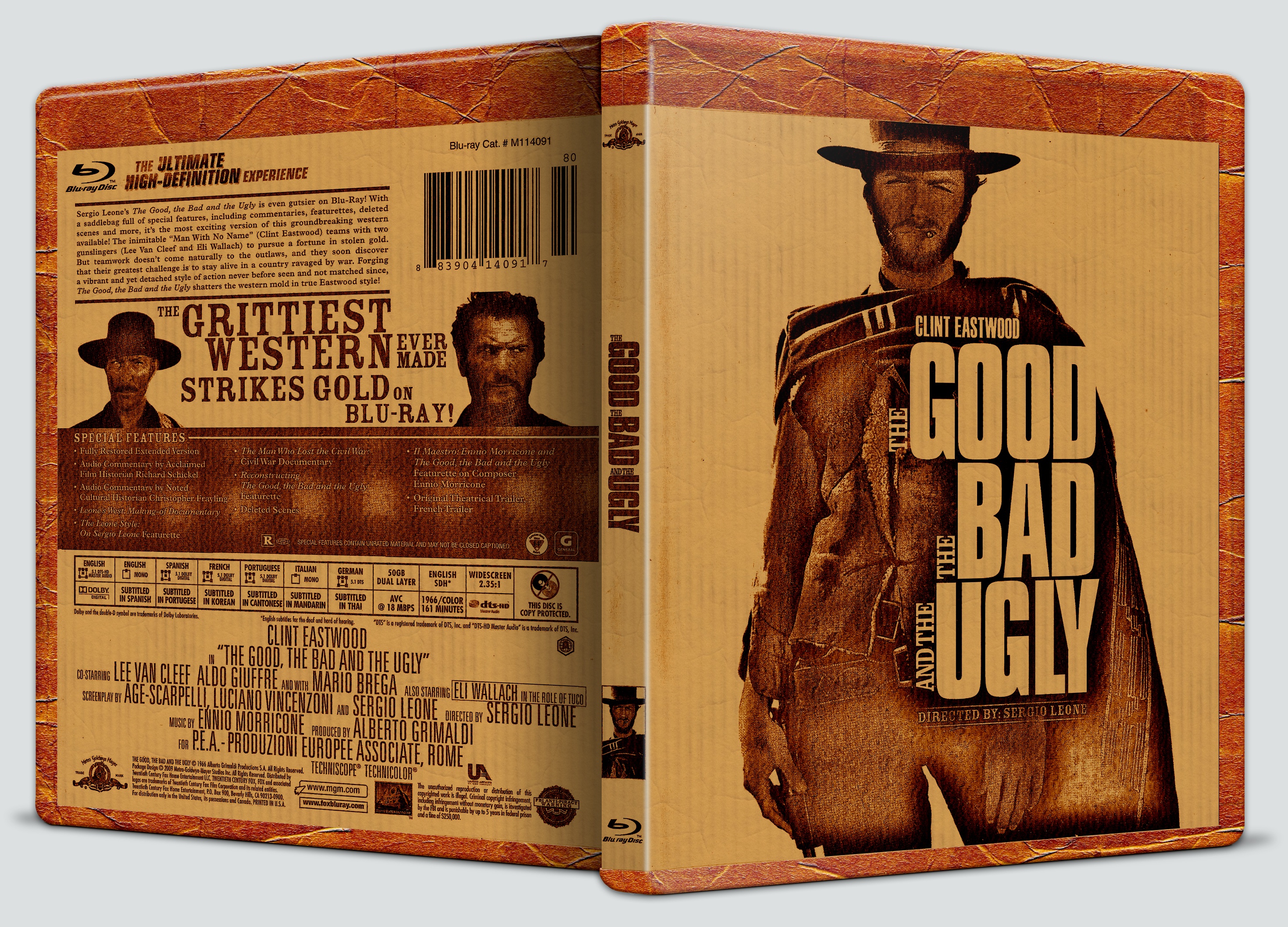 The good the bad and the ugly box cover