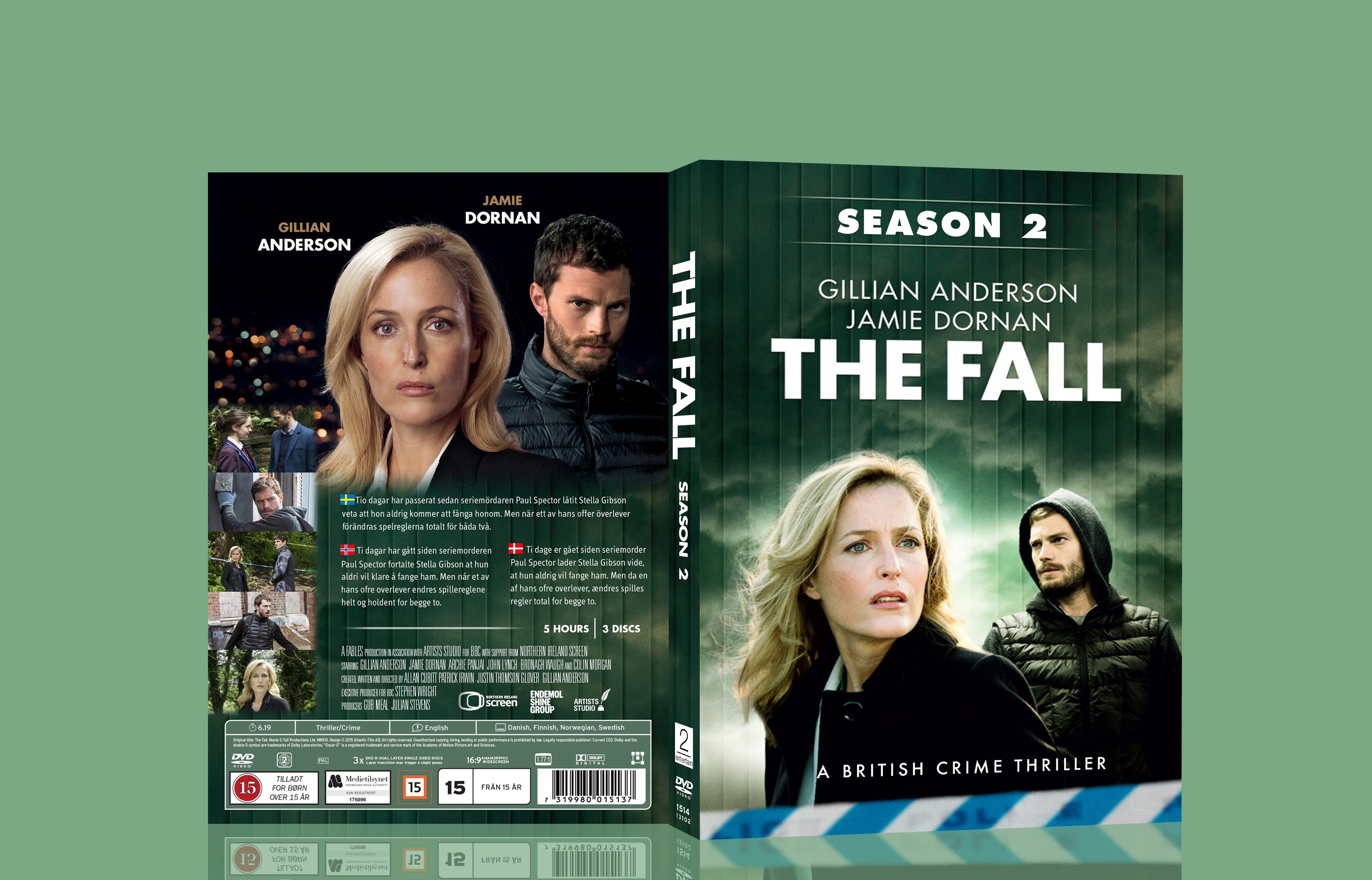 The fall : Season 2 box cover
