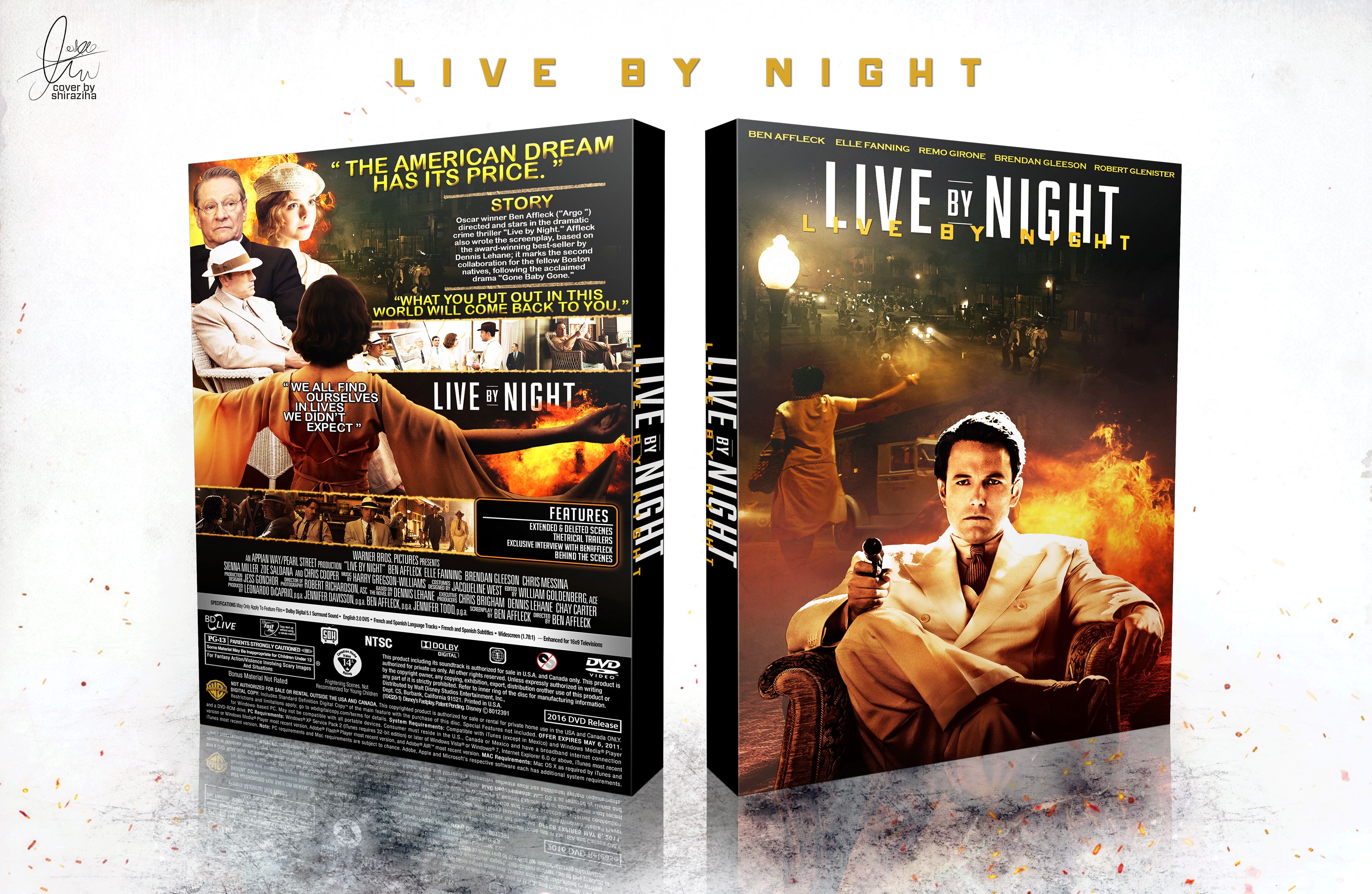 Live By Night box cover