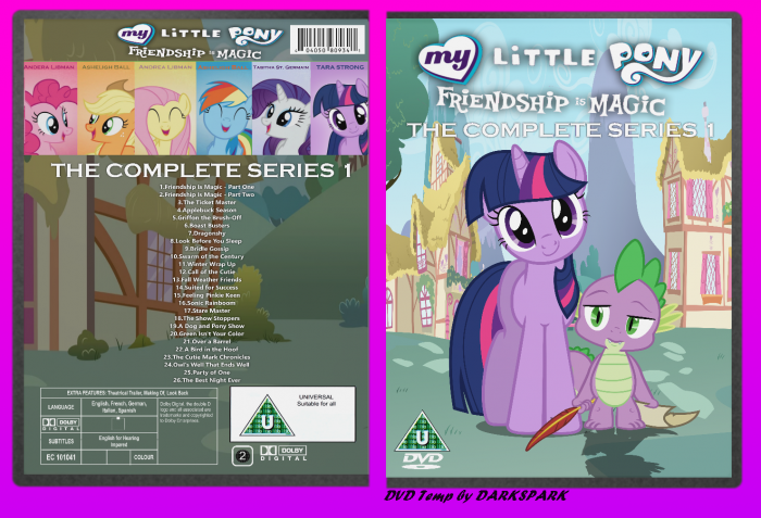 My Little Pony: Friendship is Magic: Series 1 box art cover