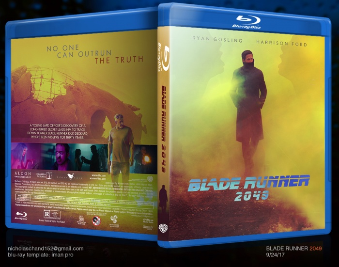 Blade Runner 2049 box art cover