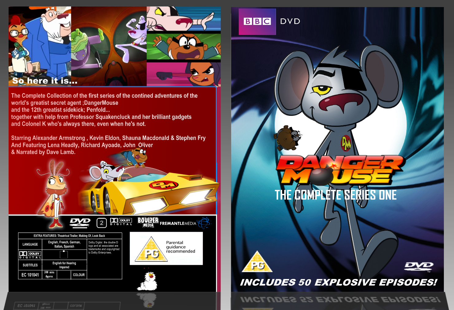 Danger Mouse (2015-) The Complete Series 1 box cover
