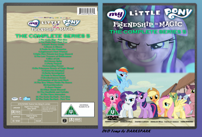My Little Pony: Friendship is Magic: Series 5 box art cover
