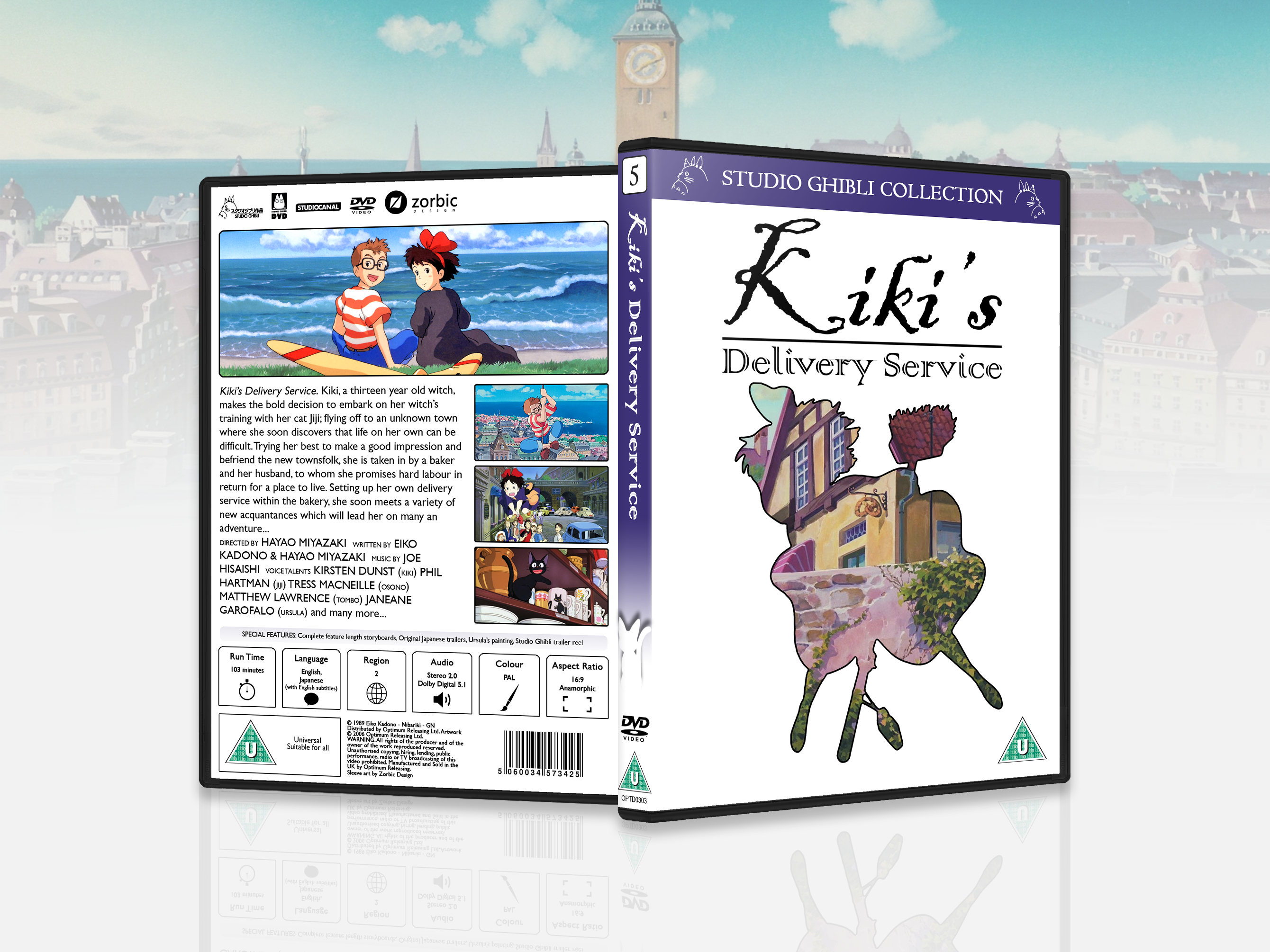 Kiki's Delivery Service box cover