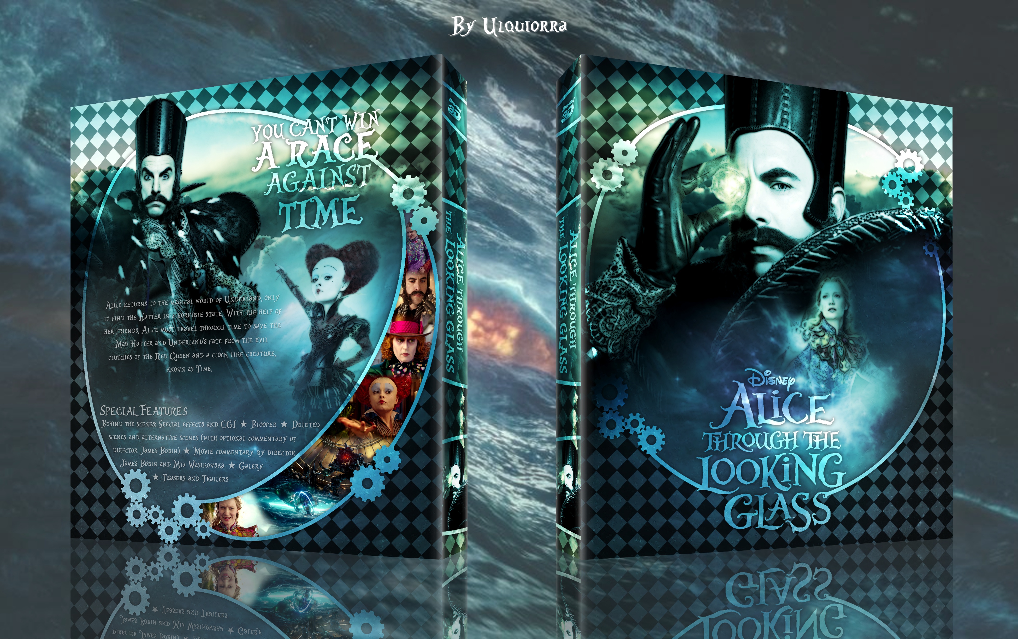 Alice through the Looking Glass box cover