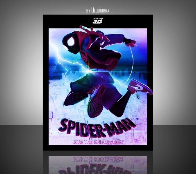 Spider-Man into the Spider-Verse box art cover