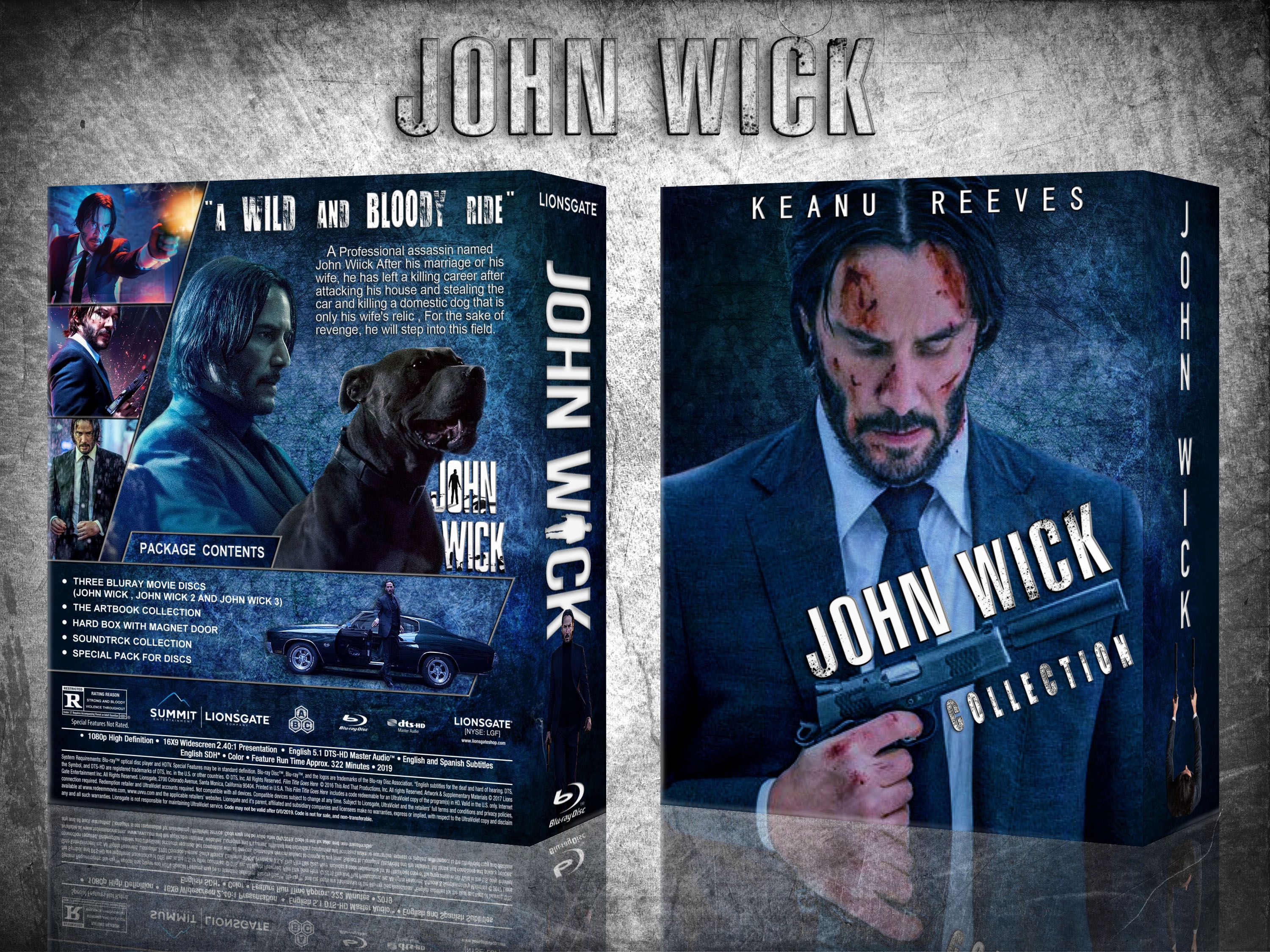 John Wick Collection box cover