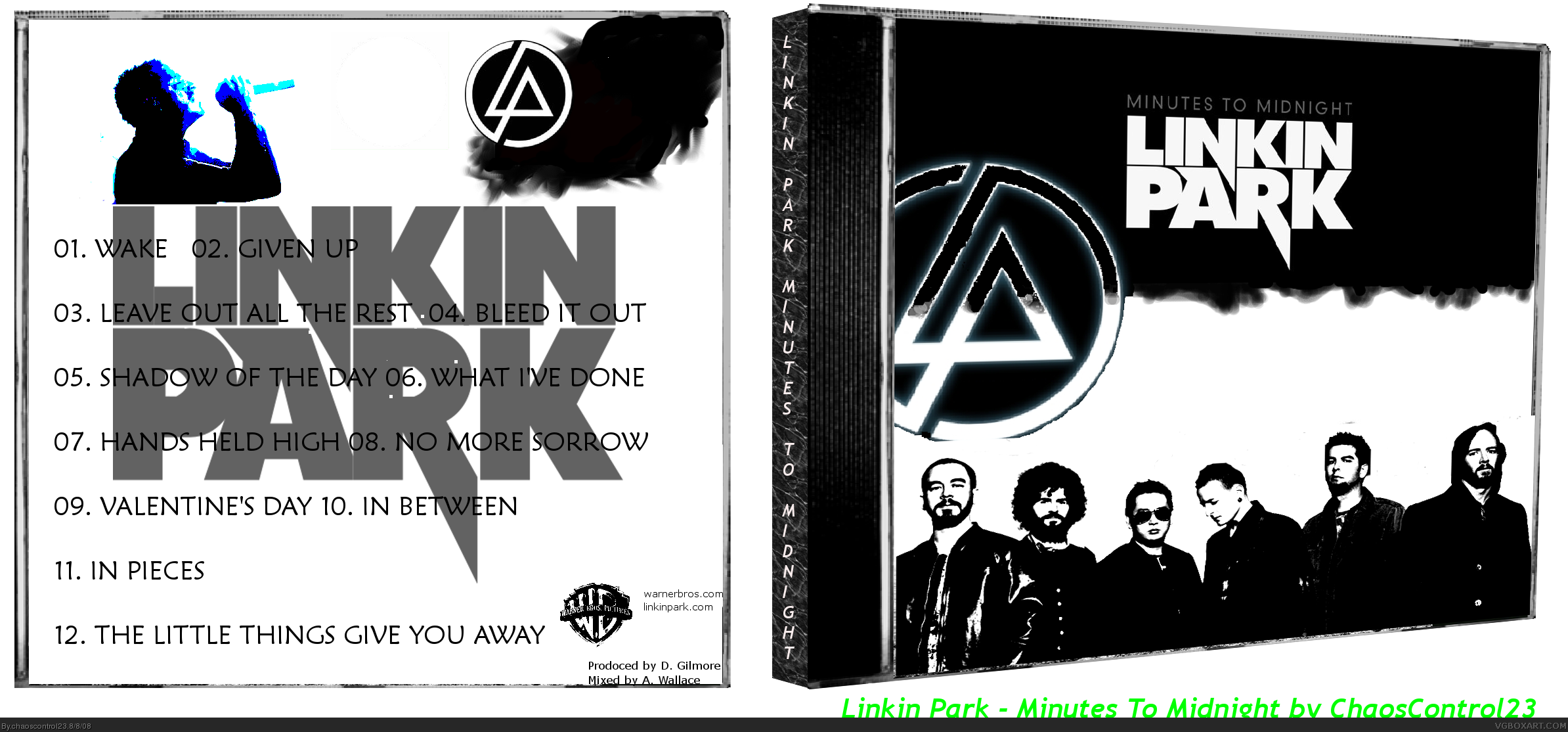 Linkin Park: Minutes to Midnight box cover