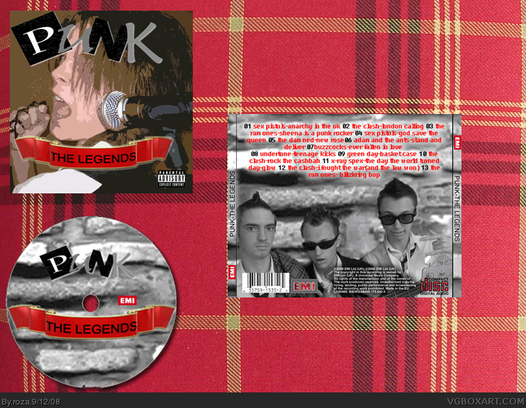 Punk: The Legends box cover