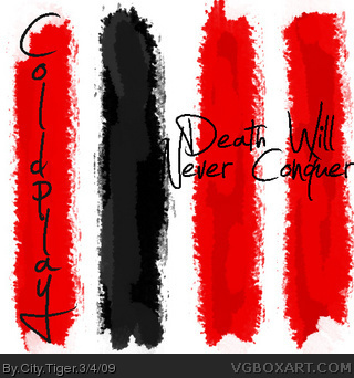 Coldplay - Death Will Never Conquer box cover