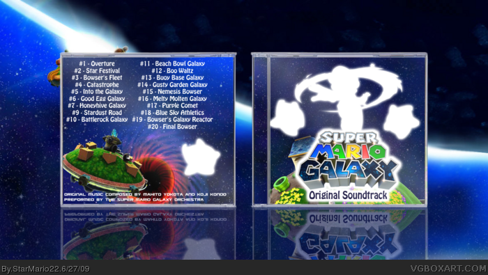Super Mario Galaxy: The Official Soundtrack box art cover