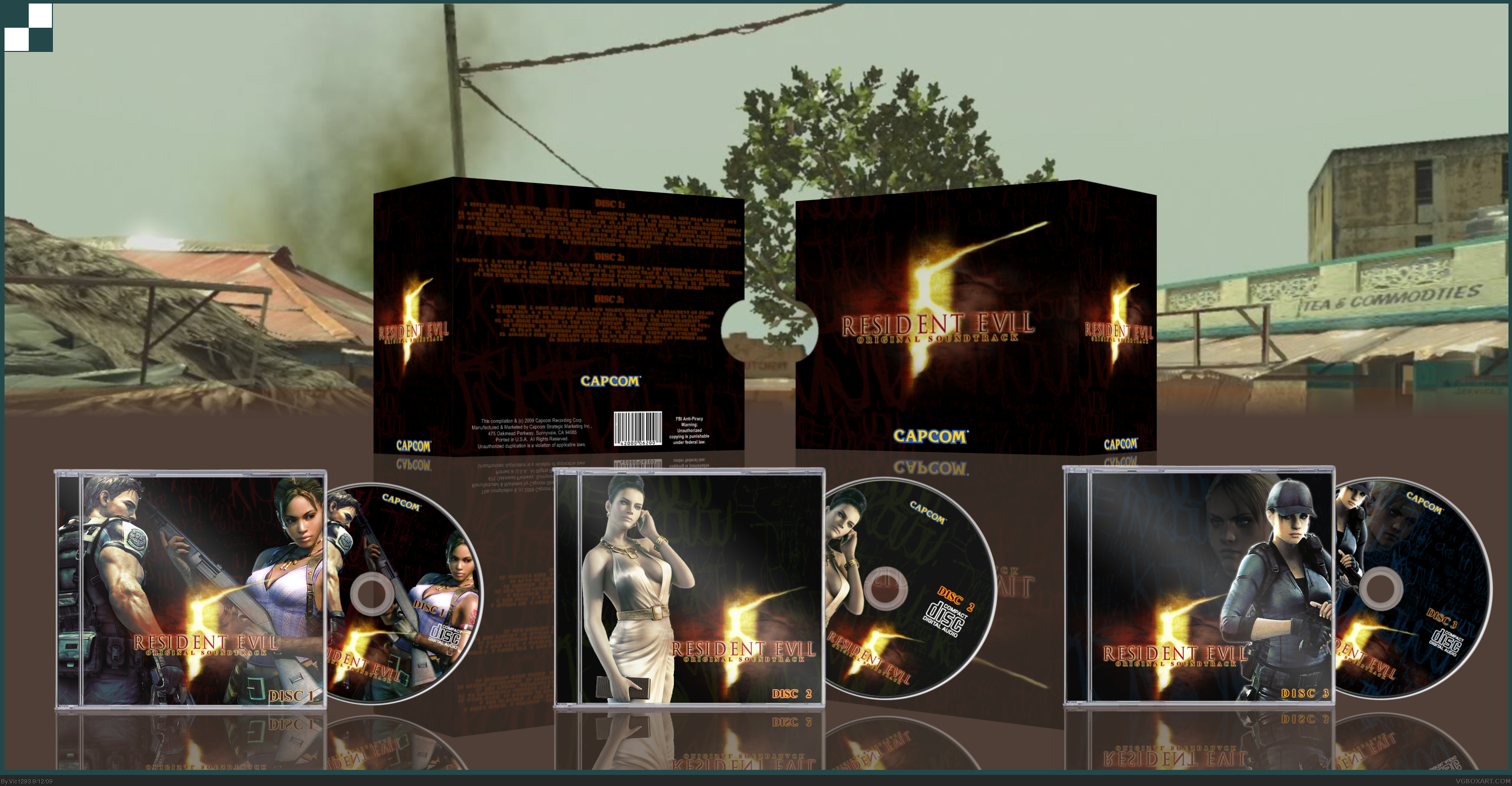 Resident Evil 5: Original Soundtrack box cover