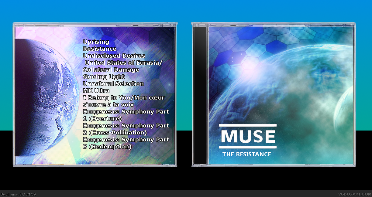 MUSE - The Resistance box cover
