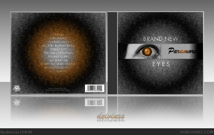 Paramore - Brand New Eyes box art cover