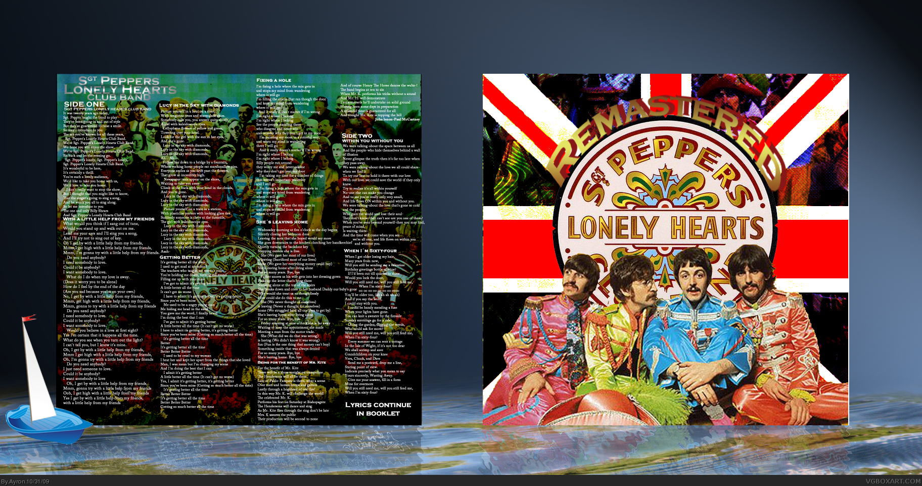 Sgt Peppers Lonely Hearts Club Band : Remastered box cover