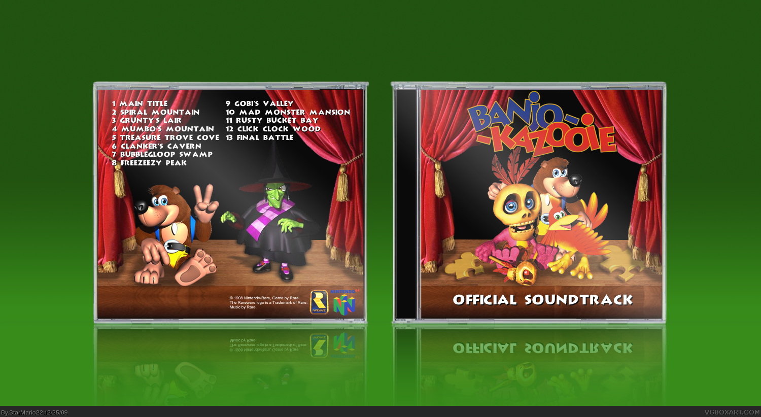 Banjo-Kazooie Official Soundtrack box cover
