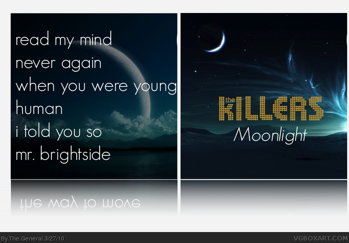 The Killers- Moonlight box art cover