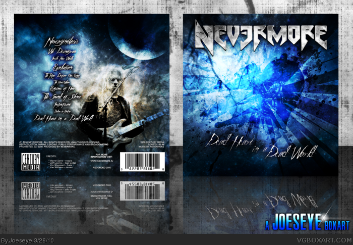 Nevermore - Dead Heart in a Dead World box art cover