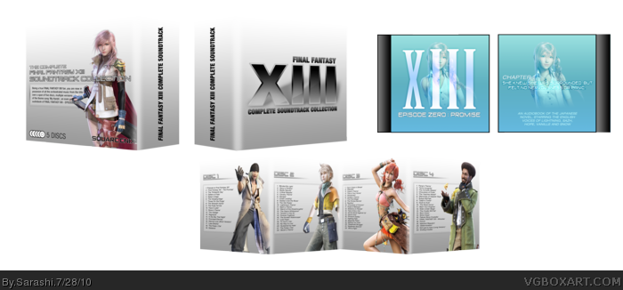 Final Fantasy XIII Soundtrack box art cover