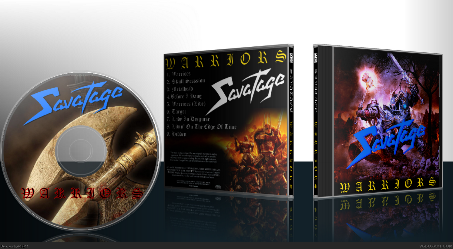Savatage - Warriors box cover