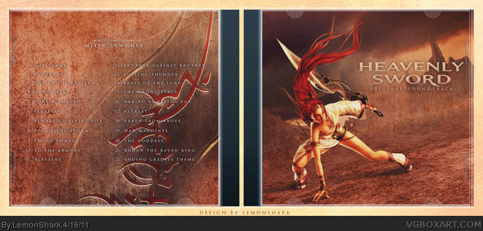 Heavenly Sword Original Soundtrack box art cover