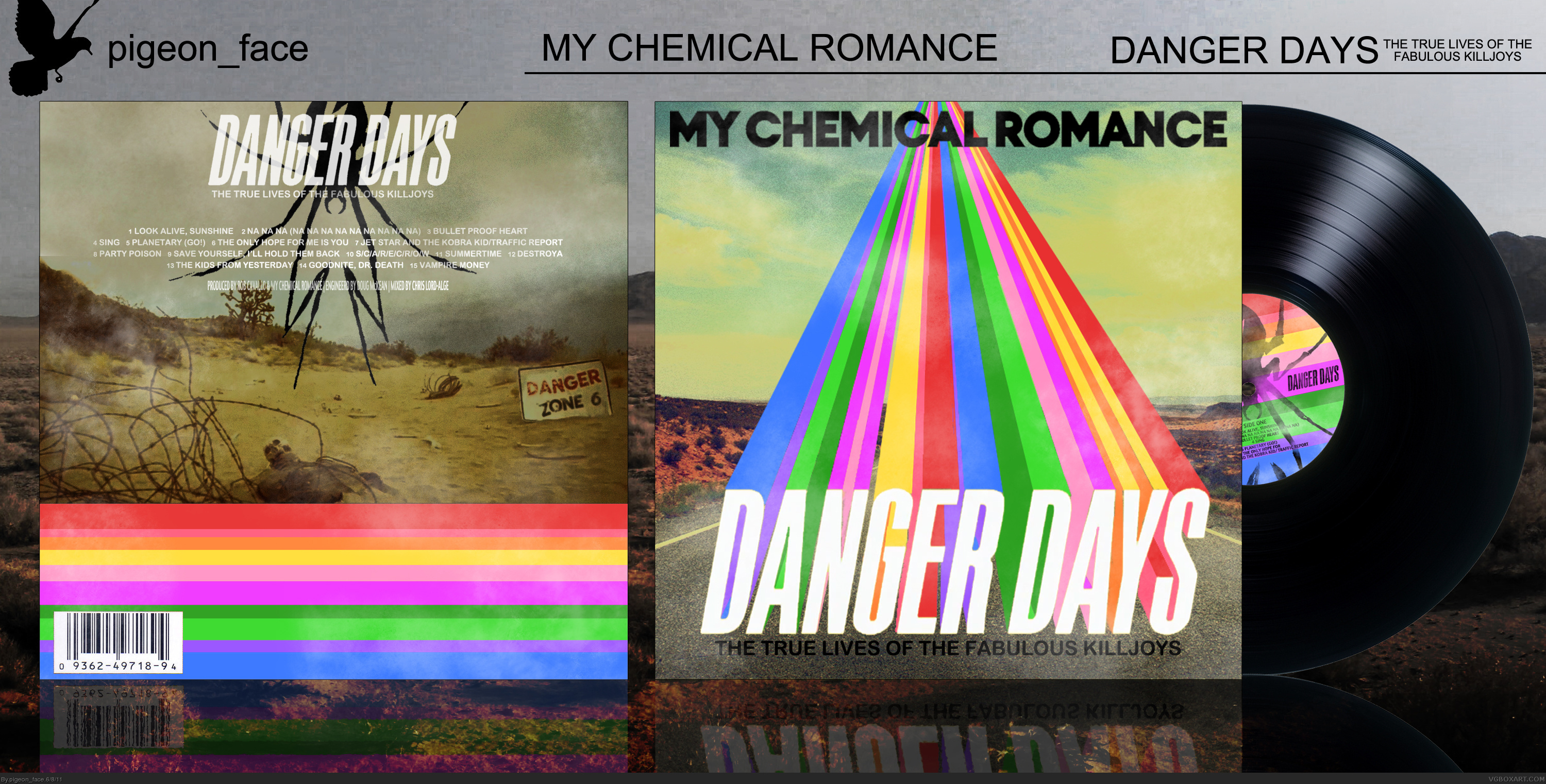 My Chemical Romance: Danger Days box cover